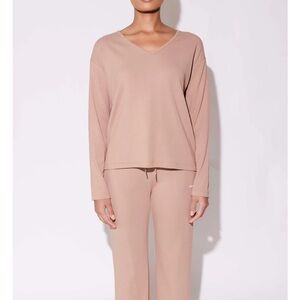 Elegant Tan Women's Lounge Set